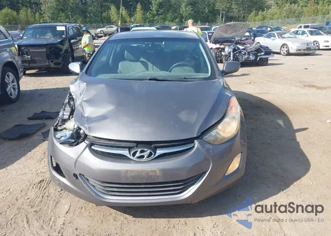 2012 Hyundai Elantra Gls из США, поврежденный, VIN 5NPDH4AE3CH108972